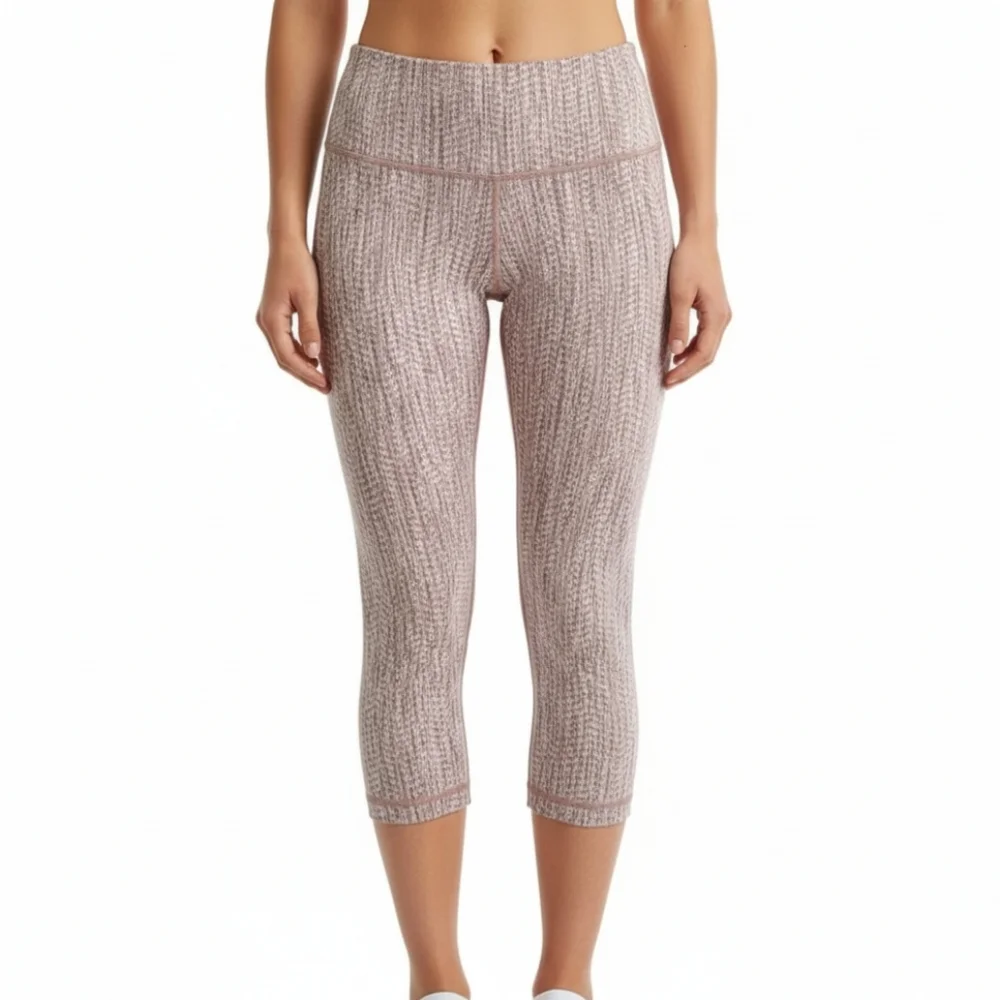 Lululemon Wunder Under Crop High Rise Leggings Full On Luon 21